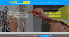 Desktop Screenshot of macelec.be
