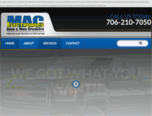 Tablet Screenshot of macelec.com